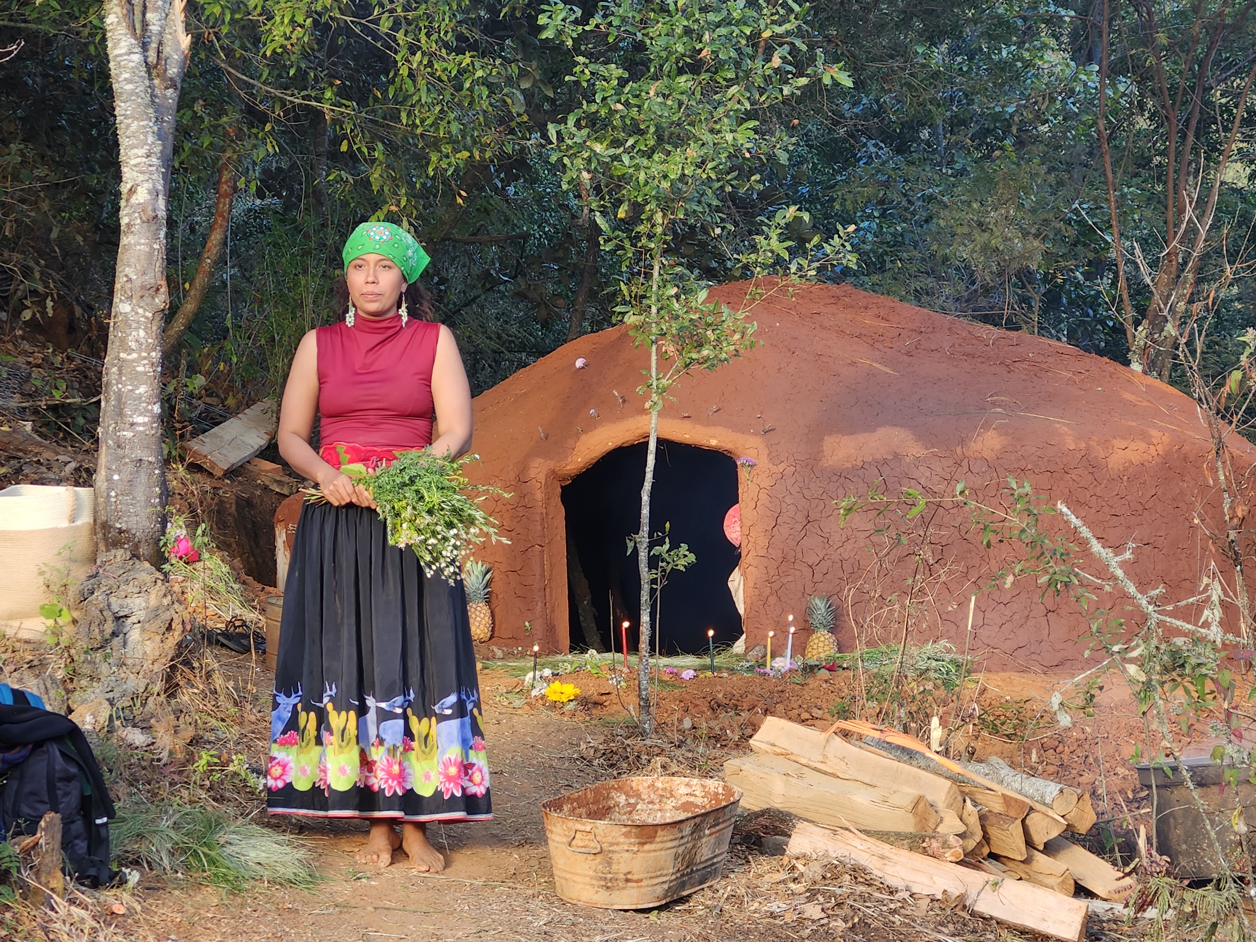 Ceremonia temazcal zapoteca